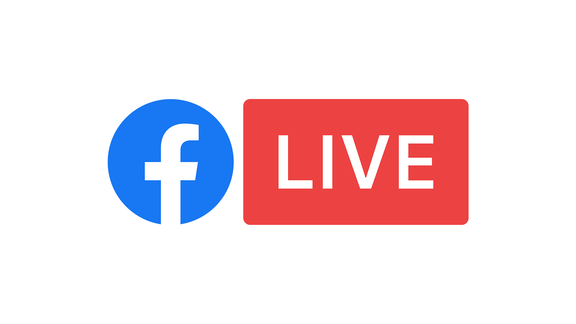 Facebook live logo