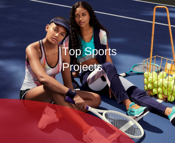 Top sports projects and clients