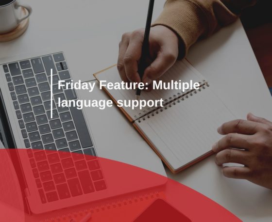 Friday Feature: Multiple language support
